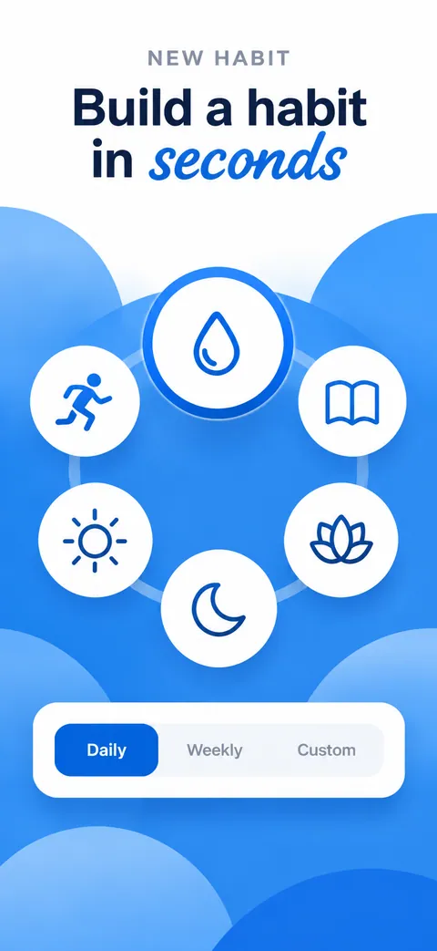 Streakly habit tracker App Store screenshot made with Nuvex, frame 5